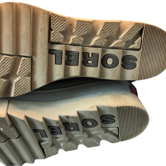 SOREL Joan of Arctic Next Platform Waterproof Boots Dove Gray Snow Women's 12 - Picture 9 of 13